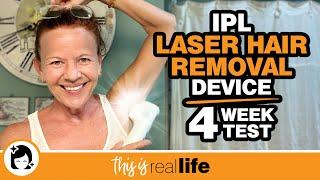 IPL Laser Hair Removal Device: 4 Week Test - THIS IS REAL LIFE