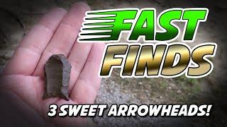 Quick Trio of Arrowhead Discoveries - Fast Finds