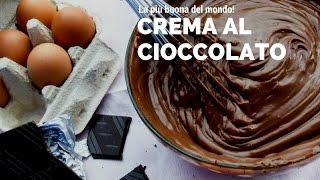 CREMA AL CIOCCOLATO FONDENTE : facile e perfetta RICETTE DI GABRI