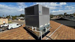 Air Conditioner Roof Top/ Package Unit Installation