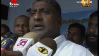 News 1st Prime time 10PM  Sirasa TV 15th October 2016