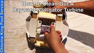 How To Clean Out A Hayward Navigator Turbine - Chlorine King Pool Service