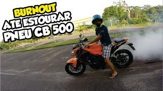 BORRACHÃO DE CB 500 ATÉ ESTOURAR