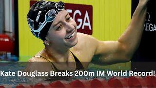 Kate Douglass Shatters 200m IM World Record at 2024 Short Course Championships!