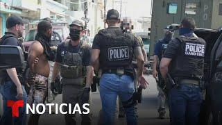 ICE realiza su primer operativo en Puerto Rico | Noticias Telemundo