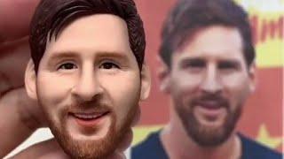 Lionel Messi Polymer clay | sculpture timepalpse | creative people | clay art | Omg creative #shorts
