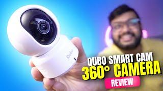 Best BUDGET Security Camera For Your Home in 2024 ️ Qubo Smart Cam 360 Review *Best CCTV Camera*