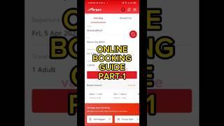 Online Flight Booking Guide Using Airpaz. Watch full video in my YouTube channel.