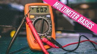 Multimeter tutorial- become a master today. Electronics crash course #1