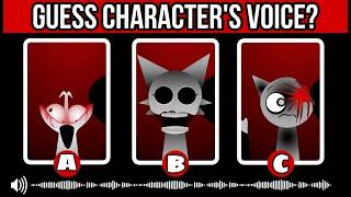 Guess The PHASE 3 Incredibox Sprunki Characters by their VOICE!? | Pinki, Simon, Wenda, Garnold