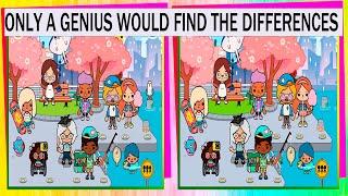 【Spot the Difference】️Genius can find differences!! | Toca Boca