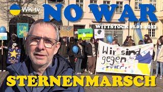 Sternenmarsch in Wittstock Dosse 2022 - STOP THIS WAR