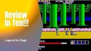 JD’S Arcade Presents a review in 10: Legend! A 1986 coin-op Sega Game!