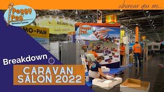 Peggy Peg @Caravan Salon Düsseldorf 2022 - Messeabbau in einem Akt