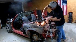 Cutting a Miata its getting real now | MiataKart Part #3