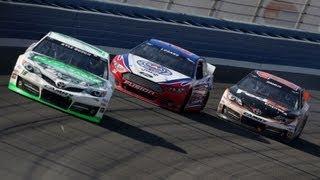 Kyle Busch wins the 2013 Auto Club 400