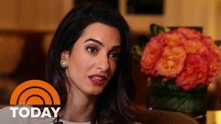Amal Clooney: Human Rights Lawyer On Her Reluctant Celeb Status | TODAY