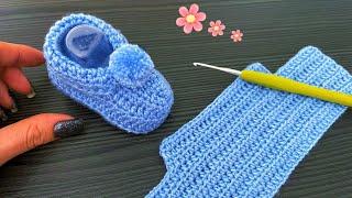 CROCHET SHOE SO EASY TO MAKE