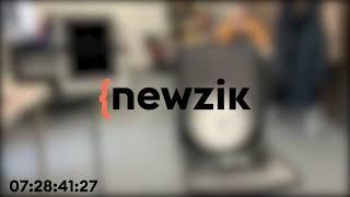 How long does the battery of an iPad last using Newzik?