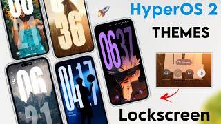 Create Your Own HyperOS 2 Theme - Hyperos 2 Lockscreen Enable Now Miui & Hyperos 1.0 100% Working