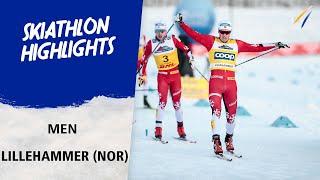 Amundsen leads Norwegian festival in Lillehammer skiathlon | FIS Cross Country World Cup 24-25