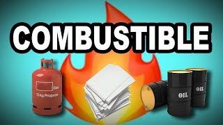 Learn English Words - COMBUSTIBLE - Meaning, Vocabulary with Pictures and Examples