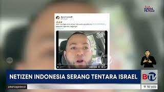 Tentara Israel Tak Berkutik Hadapi Serangan Netizen Indonesia