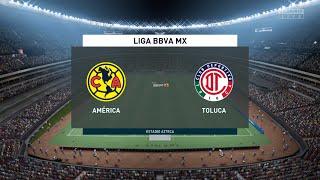  Club America vs Toluca  | Liga MX (13/07/2022) | Fifa 22