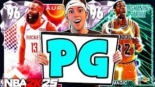 RANKING THE TOP 10 POINT GUARDS IN NBA 2K25 MyTEAM!