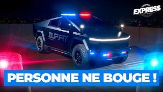 Le Tesla Cybertruck se transforme en voiture de POLICE ! - Automoto Express #588