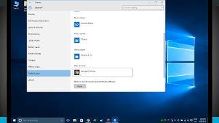 Windows 10 Tips - Changing the Default Apps