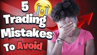 Top 5 Trading Mistakes To Avoid for Stock Market Beginner