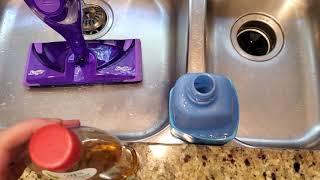 Make Your Own Swiffer Wetjet Cleaning Solution - Swiffer Hack