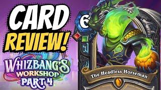 A NEW HERO CARD!! The Headless Horseman is scary! | Whizbang Review #4