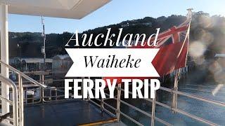 Auckland to Waiheke Island Ferry Trip on MV Korora