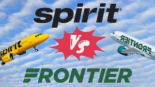 Spirit VS Frontier | America's CHEAPEST Airlines