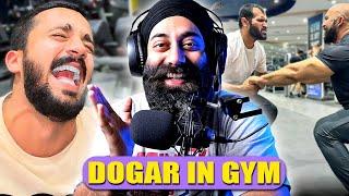 Indian Reaction on Dogar in GYM | Dogar Challange to BABA OP | PunjabiReel TV Extra