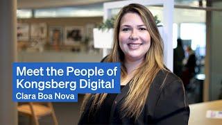 Meet the People in Kongsberg Digital  Clara Boa Nova