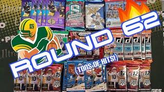 Random Football Card Hobby Pack Opening Round 62! Incredible Rip!