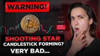 Bitcoin Price Chart  Shooting Star Pattern  Bullish Boom or Bearish Doom?  (Candlestick Analysis)