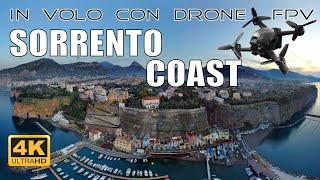 FPV DRONE FLYING OVER SOUTH ITALY - SORRENTO COAST - 4K UHD 60FPS VIDEO