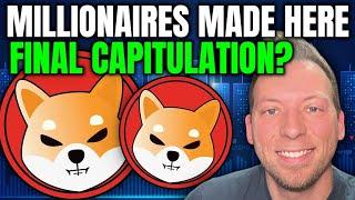 SHIBA INU - MILLIONAIRES WILL BE MADE HERE!!! FINAL CAPITULATION?