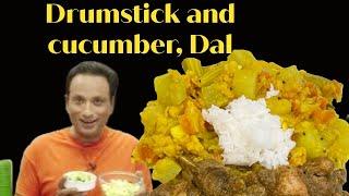 Red Lentil, Drumstick & Cucumber Delight [EASY RECIPE]