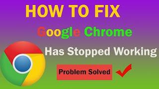 Google Chrome has stopped working, Google Chrome Problems Fix || SP SKYWARDS