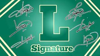 Letter L Signature style | Signature idea for letter L | Best Signature