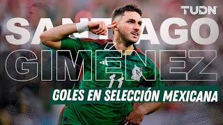 ¡La mesa está puesta, Santi!  Los GOLES del 'Bebote' en Selección Mexicana | TUDN