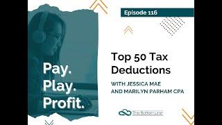 116: REPLAY: Top 50 Tax Deductions in 2021