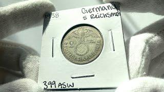 1938 German 5 Reichsmarks, LCS Buys