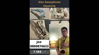 Testing Alto Saxophone Maxtone 7900 THB