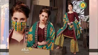 Stuff Export Presents JT Alia Vol 9 Printed Cotton Suits Catalog Collection